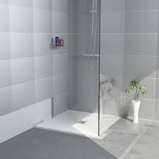 Receveur de douche à carrelé très design et pratique